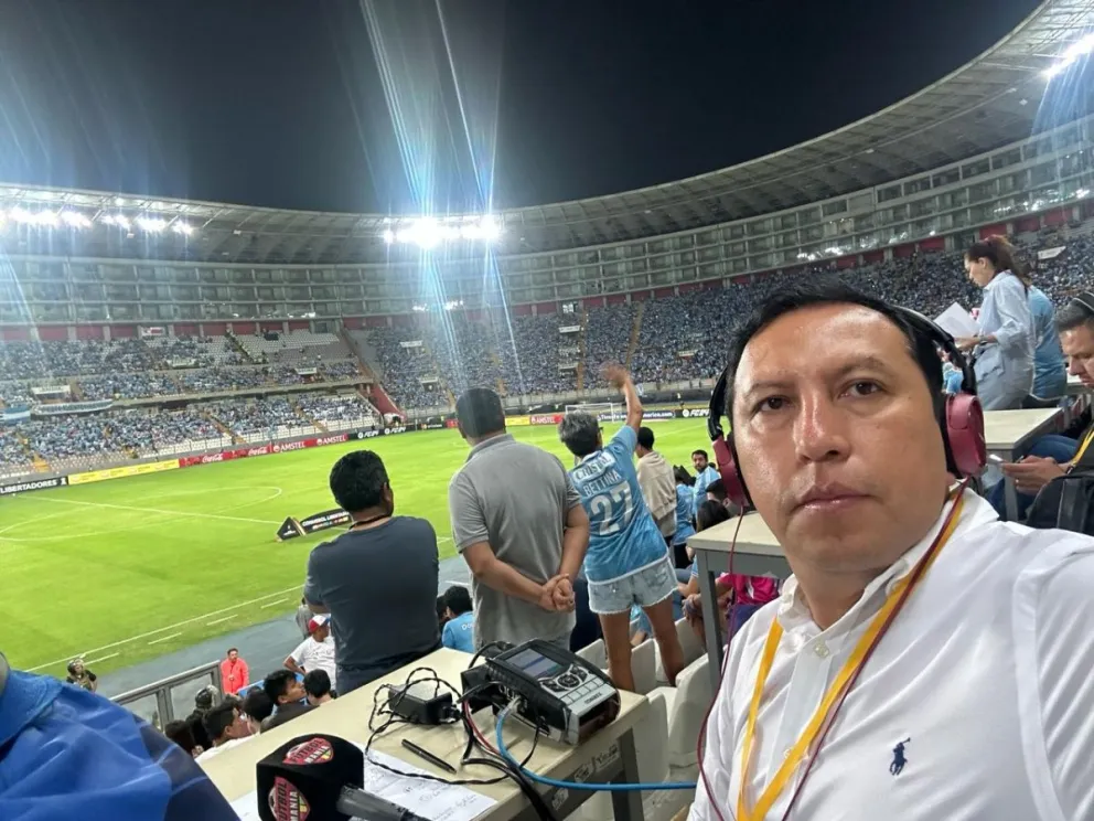 Gonzalo Cobo, la cabeza del conocido programa radial que estará nuevamente en una Copa América. Foto: RCT