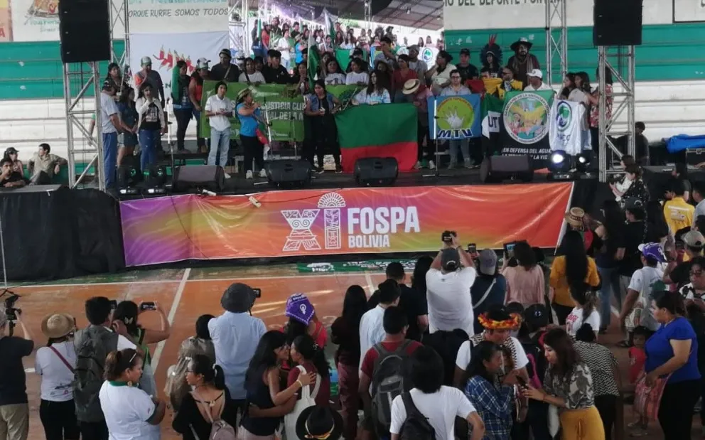 El evento de cierre del Foro Social Panamazónico. Foto: Leny Chuquimia / Visión 360 