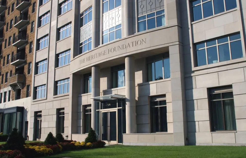 La sede de La Fundación Heritage, en Washington. Foto: The Heritage Foundation 