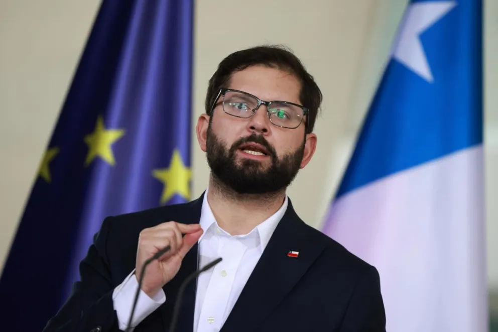 El presidente de Chile, Gabriel Boric, en una imagen de archivo. Foto: EFE