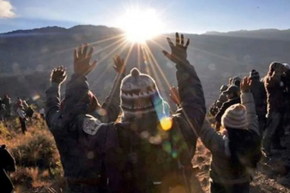 Celabración del Año Andino Amazónico y del Chaco. Foto: ABI