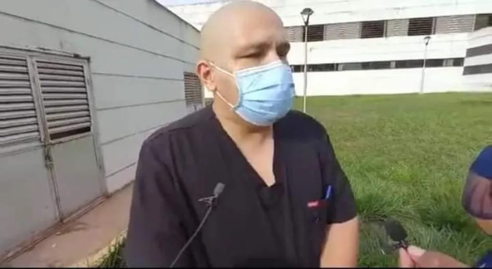 El director del Hospital Materno Infantil, acusado de no contar con la profesión en salud. Foto: Radio San Miguel