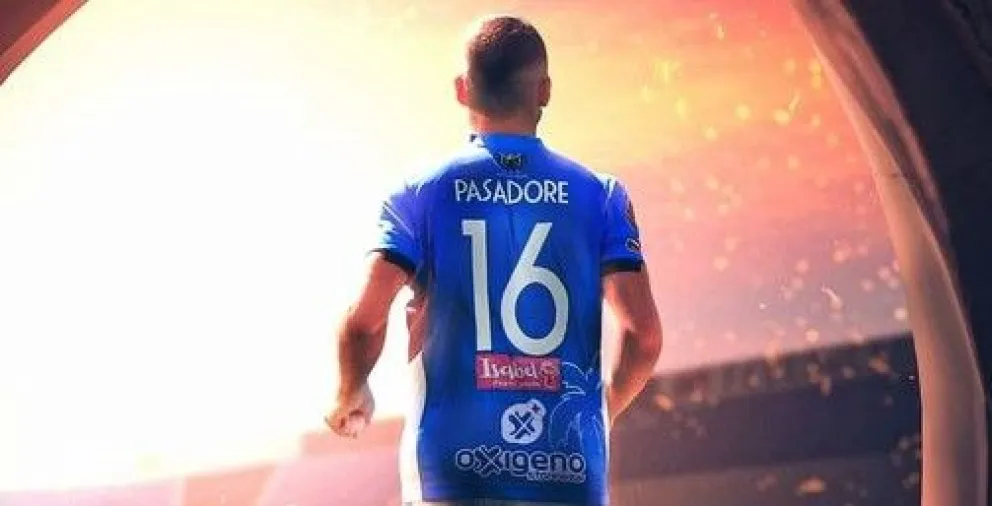 La ilustración que dedicó San Antonio para anunciar la marcha de Felipe Pasadore. Foto: San Antonio Bulo Bulo. 