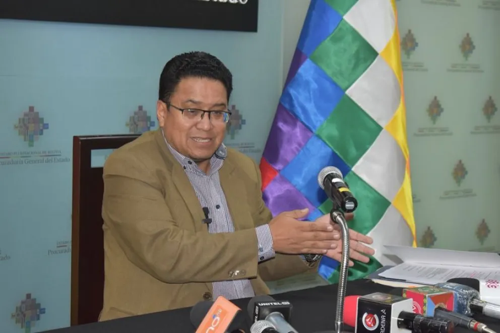 El procurador general del Estado, César Siles. Foto: ABI