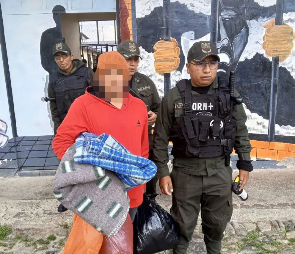 Joel P., la pareja de Odalys Vaquiata. Foto: Visión 360