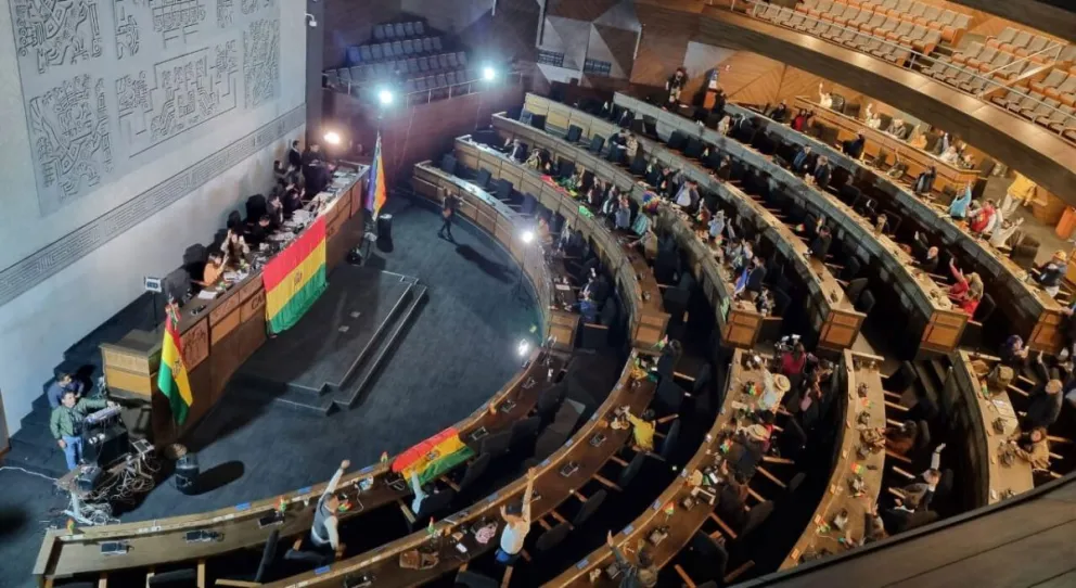 La Asamblea convocada por por Andrónico Rodríguez. Foto: ALP