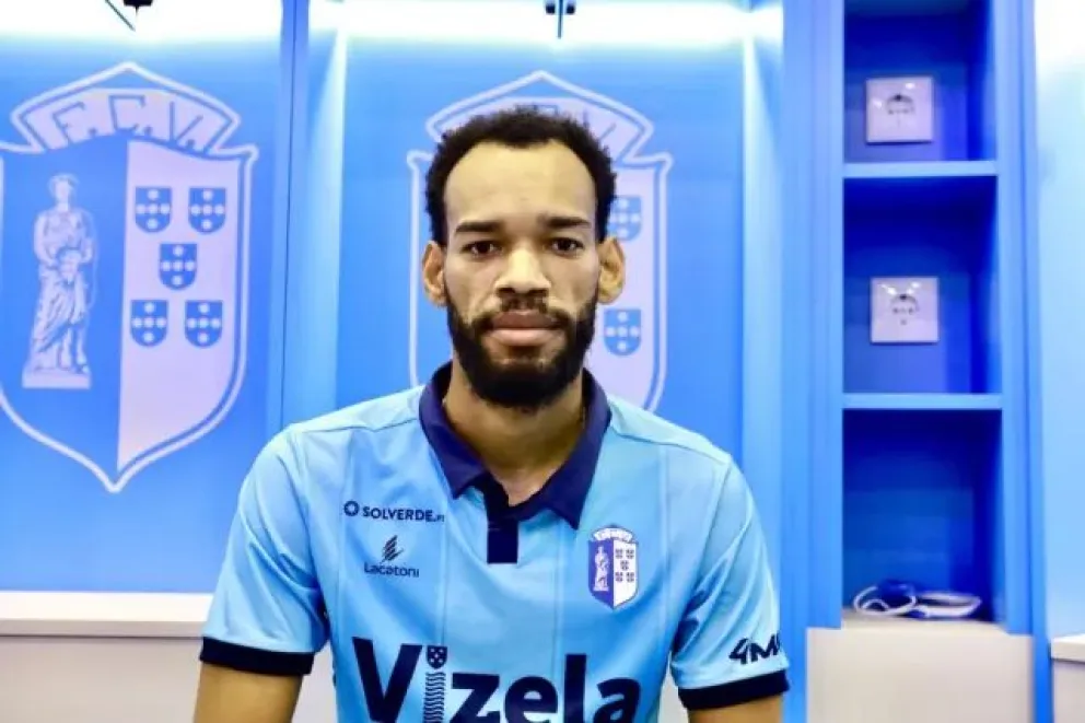 Anderson de Jesus cuando militaba en el FC Vizela portugués.