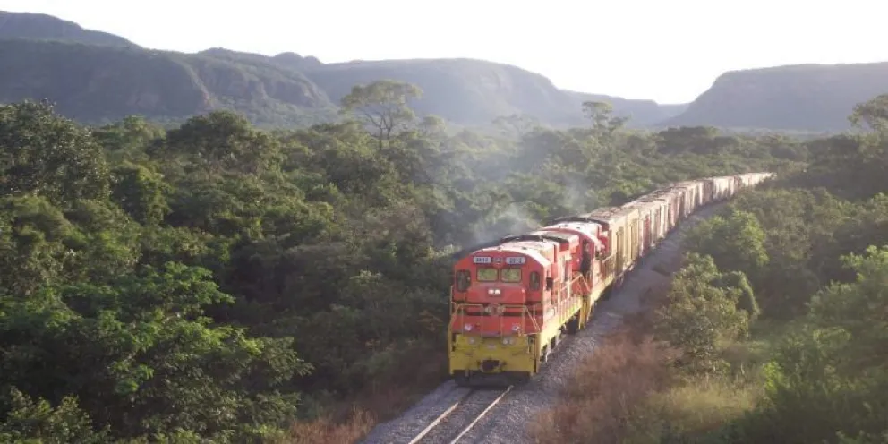 El corredor ferroviario promete impulsar las exportaciones nacionales. Foto: ABI.