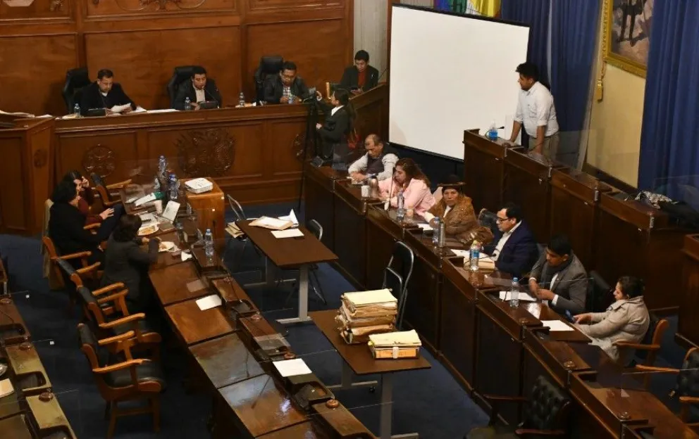 La Comisión de Constitución fue notificada al finalizar la tarde a minutos de comenzar con las entrevistas a los postulantes. Foto: APG