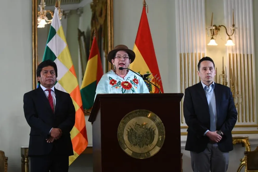 La ministra de Relaciones Exteriores, Celinda Sosa. Foto: APG