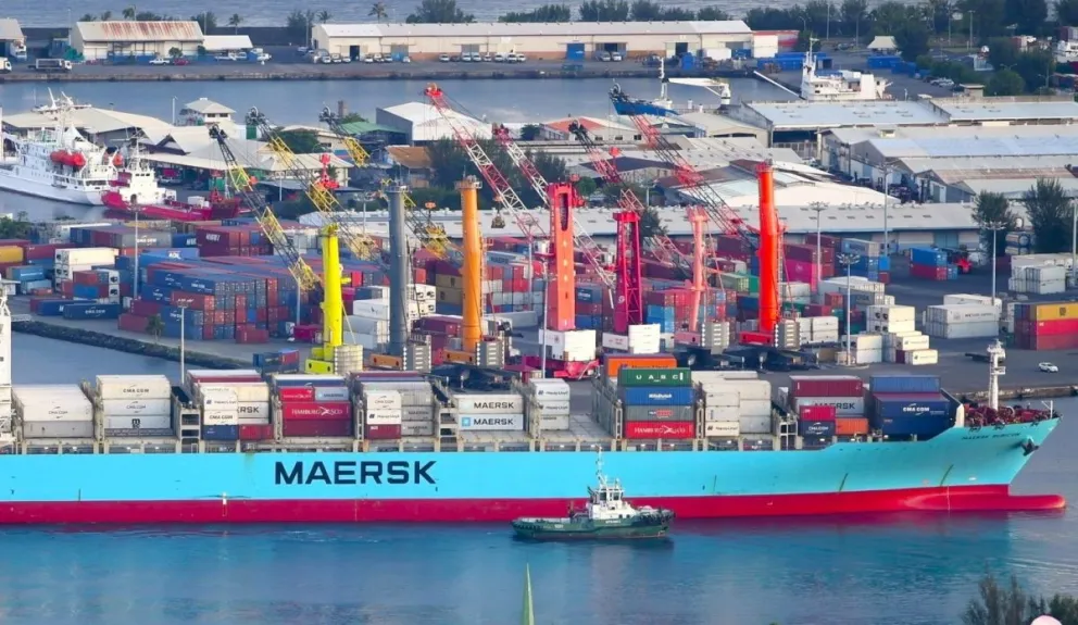 Una embarcación de la naviera Maersk. Foto: Facebook 