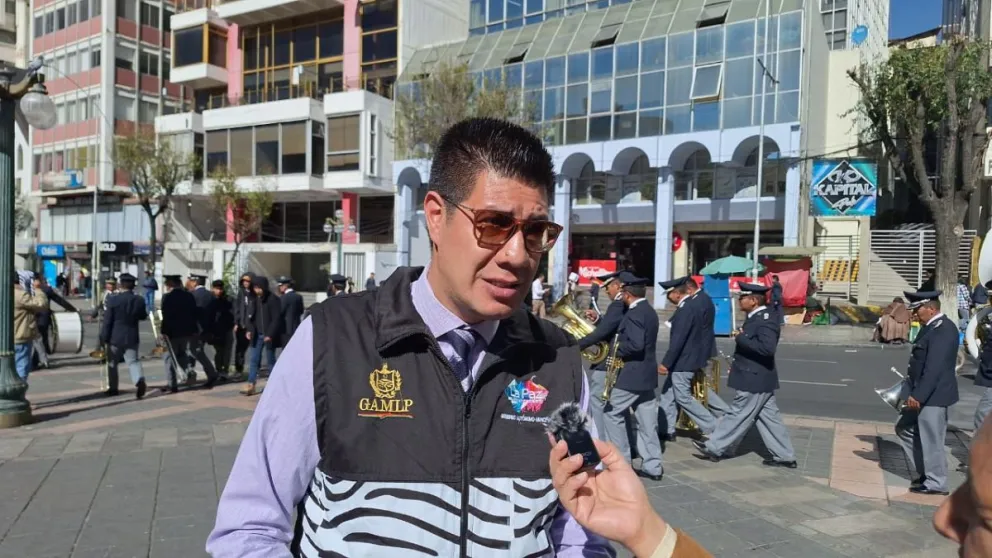 El subalcalde del Macrodistrito Centro, Rodney Miranda Foto: Visión 360