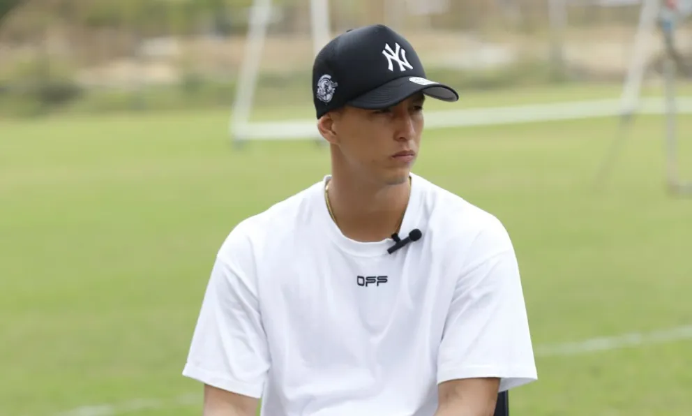 Miguel Parrales en una entrevista que concedió a un medio ecuatoriano.