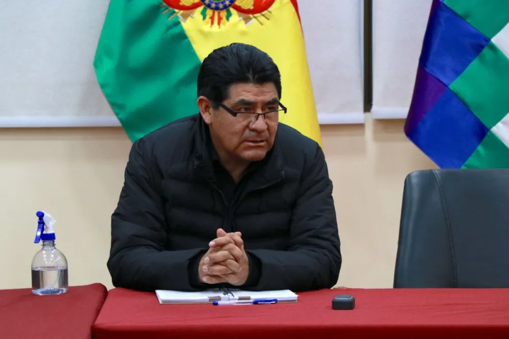 El Ministro de Educación, Omar Veliz Foto: Ministerio de Educación