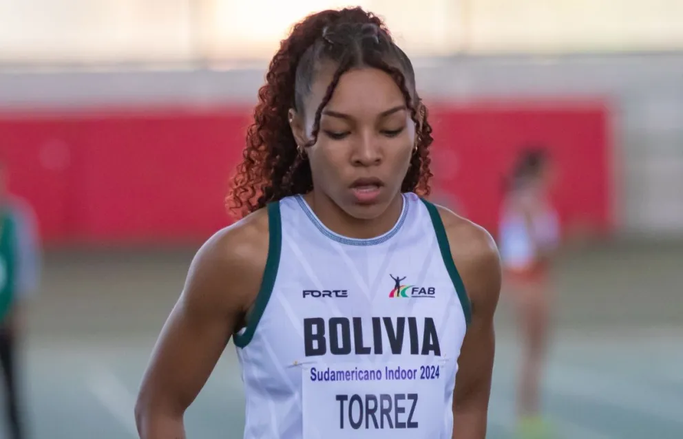 La cruceña Torrez obtuvo la Plaza de Universalidad. Foto: FAB.