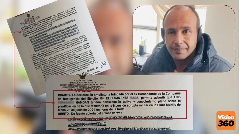 El activista de derechos humanos, Fernando Hamdan fue implicado por la declaración de militares. Foto: Visión 360 / Dip. Miguel Roca