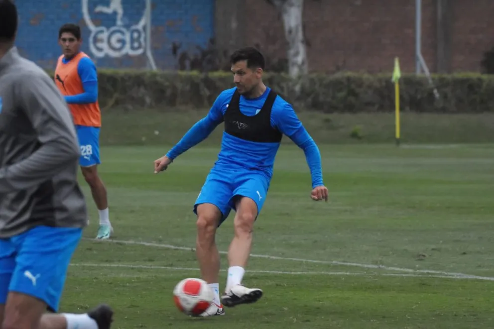 Granell durante una práctica en Lima. Foto: Club Bolívar.