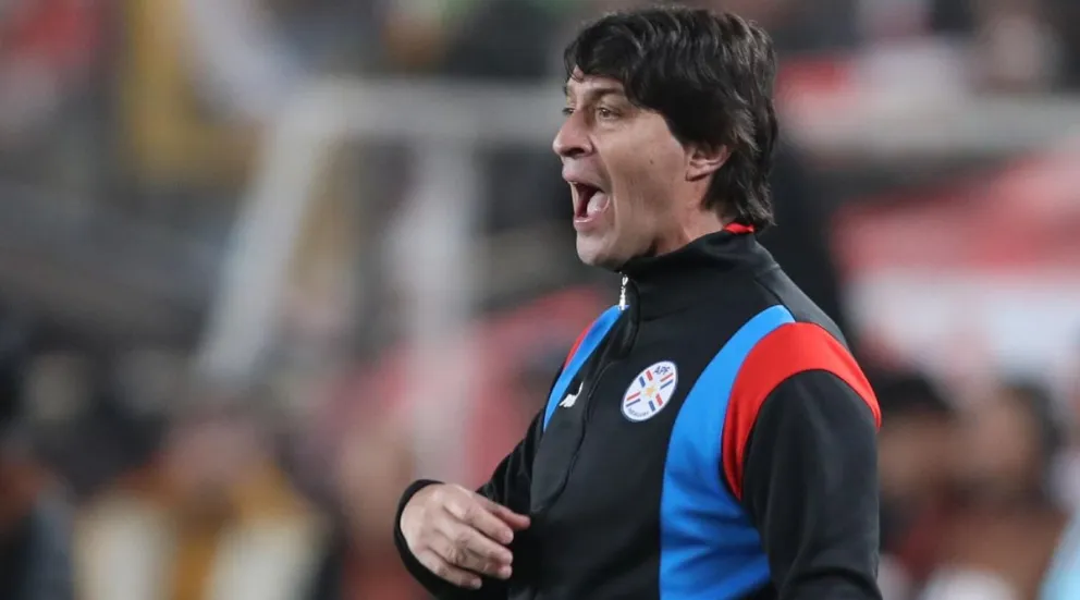 Daniel Garnero dirigió solamente diez partidos a la selección paraguaya. Foto: EFE