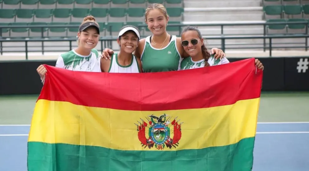 El equipo nacional que jugó en 2022. Foto: Billie Jean King Cup.