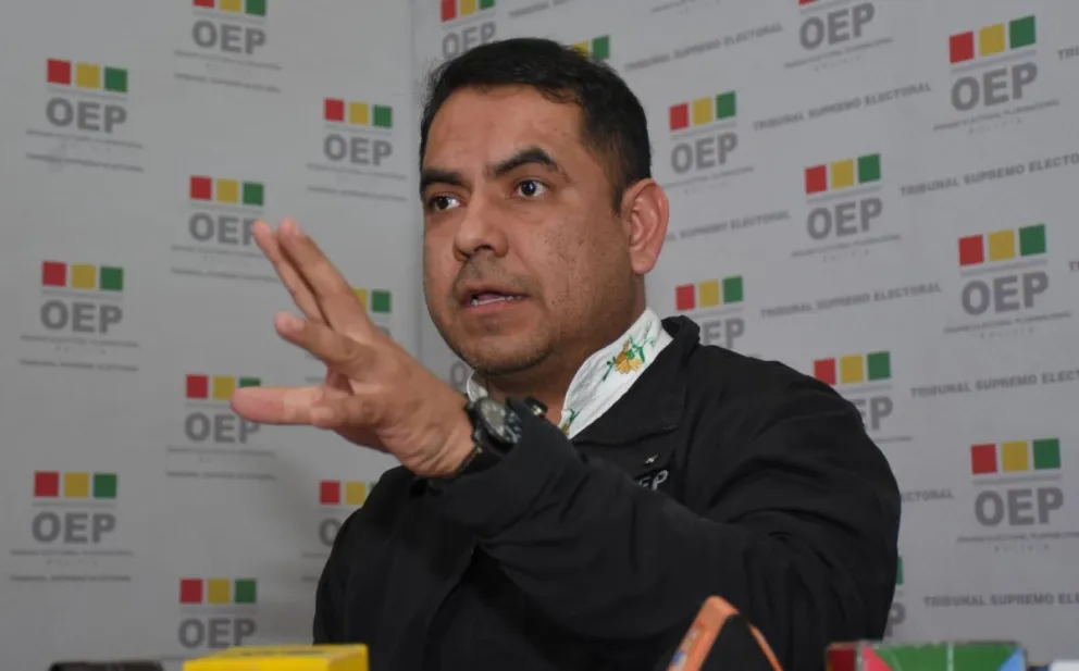 El vicepresidente del TSE, Francisco Vargas. Foto: APG