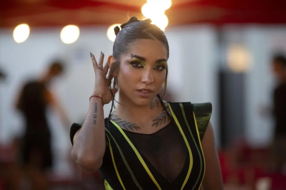 La cantante argentina María Becerra. Foto: EFE