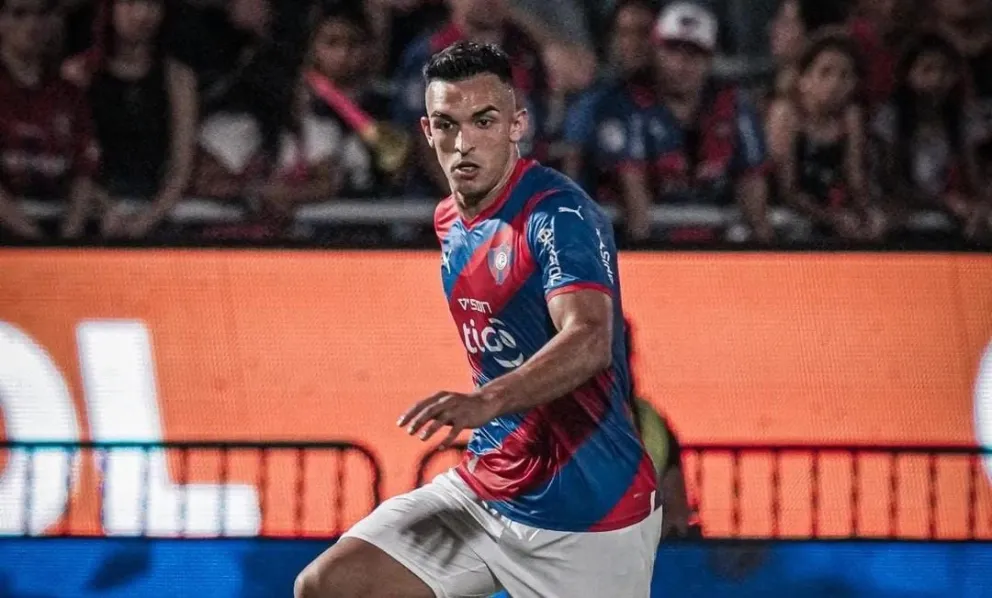 Oviedo en un partido anterior de Cerro Porteño. Foto: Alfio Oviedo.