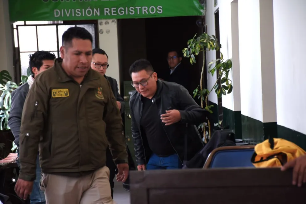 El funcionario de Diputados involucrado en el caso de extorsión. Foto: APG
