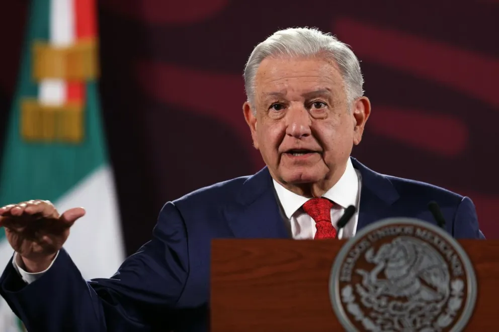 El presidente de México, Manuel López Obrador. Foto: EFE