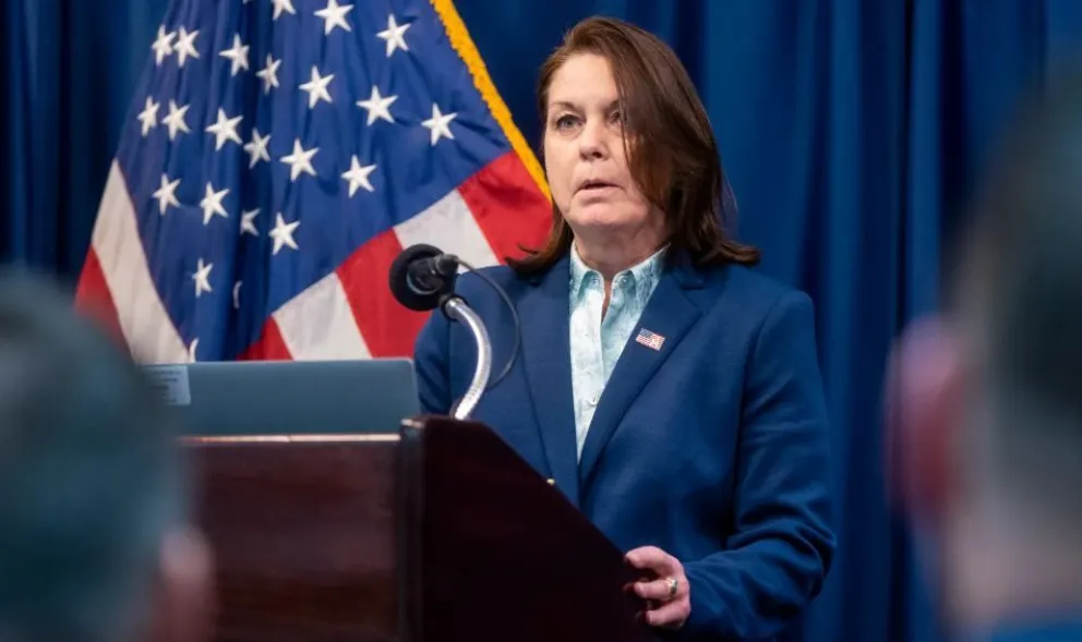 La directora del Servicio Secreto de Estados Unidos, Kimberly Cheatle. Foto: EFE