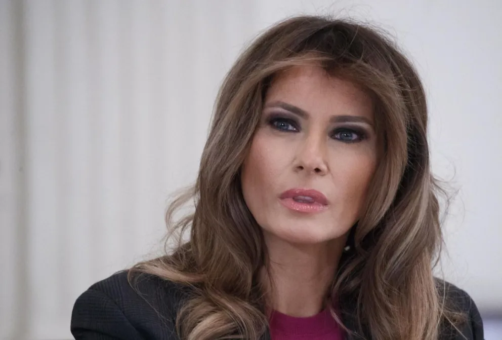 La ex primera dama estadounidense Melania Trump. Foto: EFE