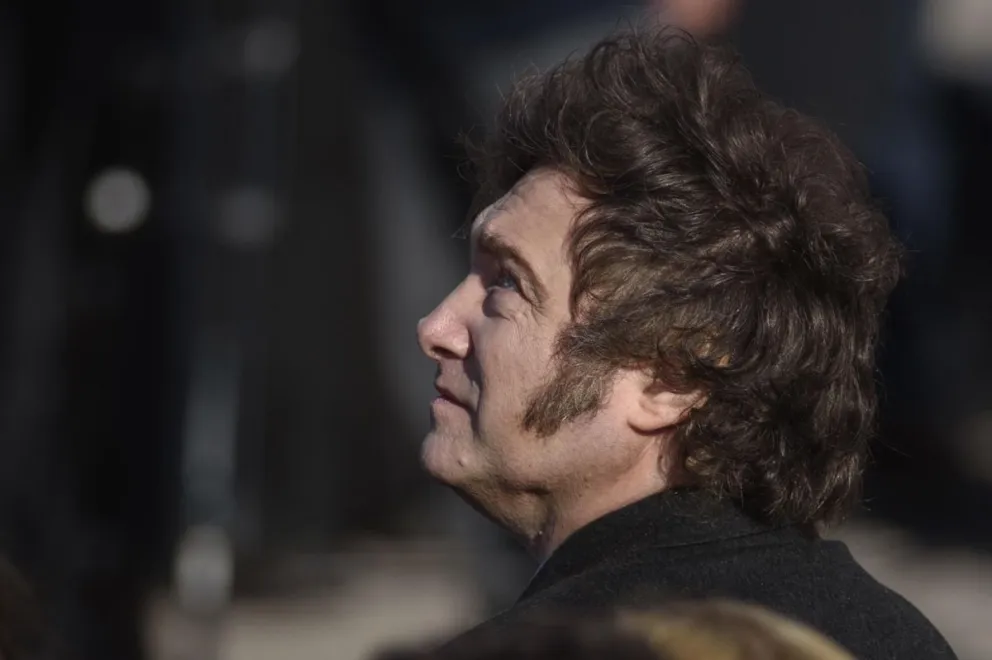 El presidente de Argentina, Javier Milei, durante una reunión que mantuvo en las últimas horas. Foto: EFE