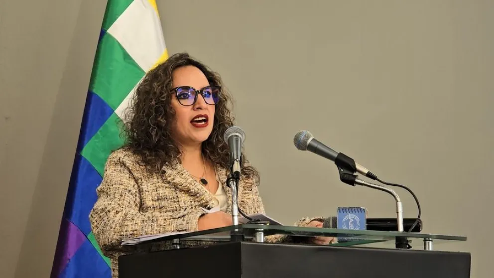 La ministra de Salud y Deportes, María Renée Castro Foto: Ministerio de Salud