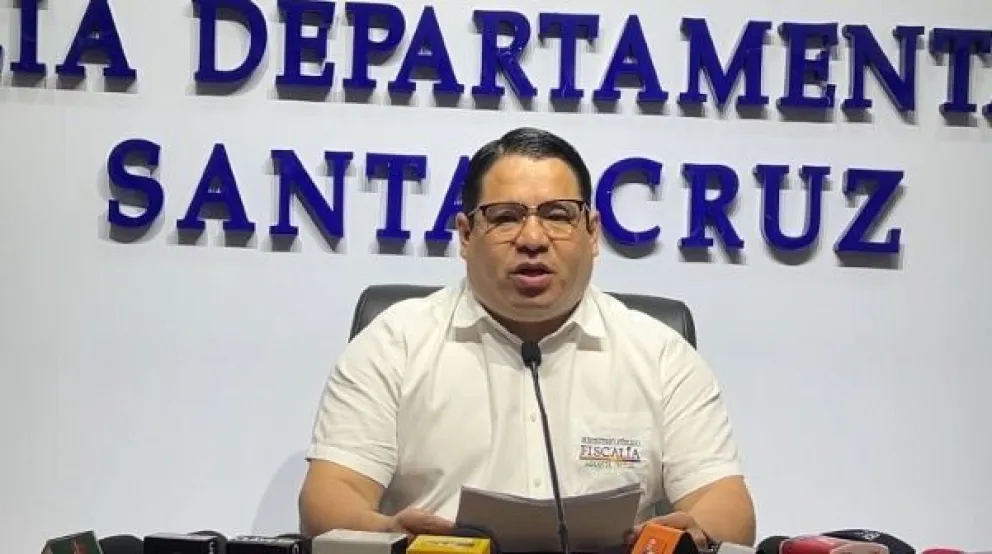 Róger Mariaca, fiscal departamental de Santa Cruz. Foto: ABI