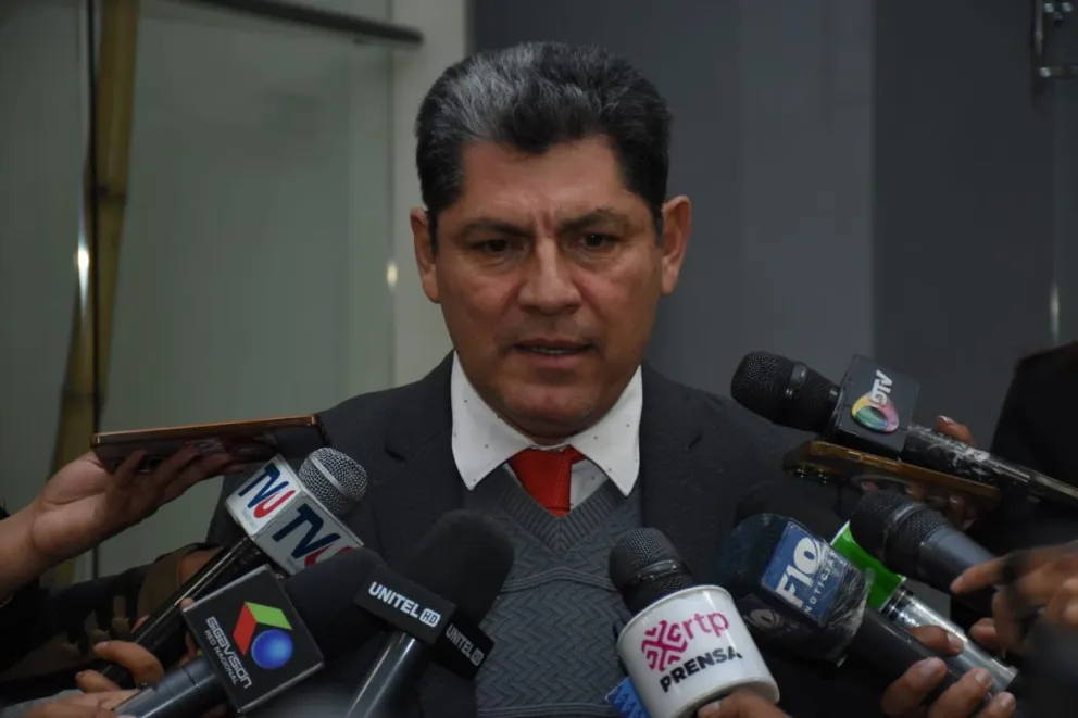 El rector de la Universidad Autónoma de Beni José Ballivián (UABJB). Jesús Eguez. Foto: APG