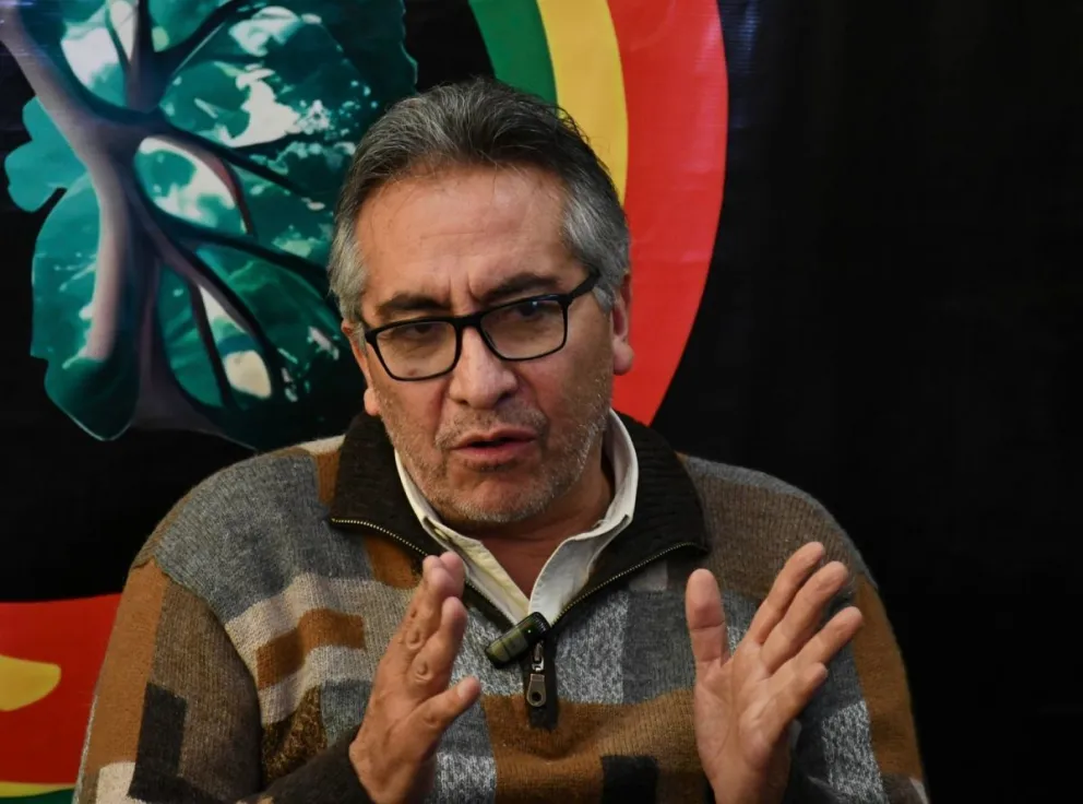 El viceministro de Coordinación Gubernamental, Gustavo Torrico. Foto: APG