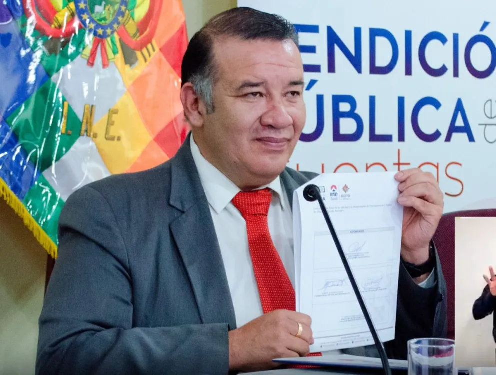 Humberto Arandia, director general del INE. 