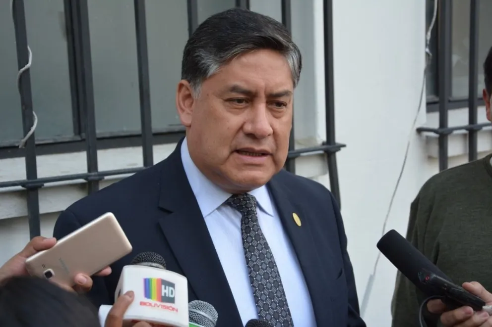 El fiscal general del Estado, Juan Lanchipa. Foto: ABI