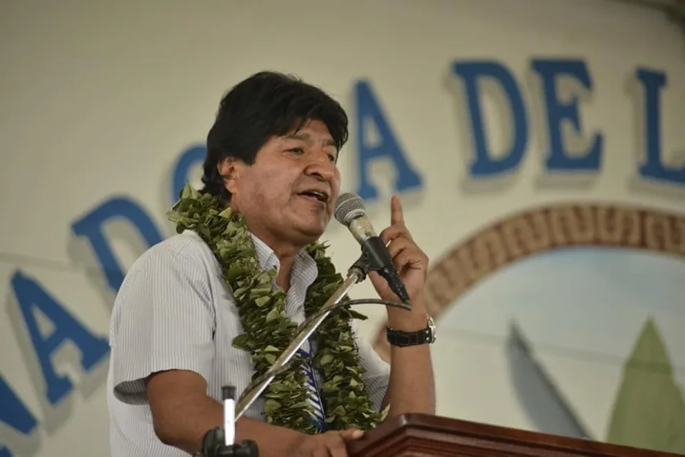 Evo Morales fue presidente cuando ocurrió el desfalco del Fondioc. FOTO: ABI
