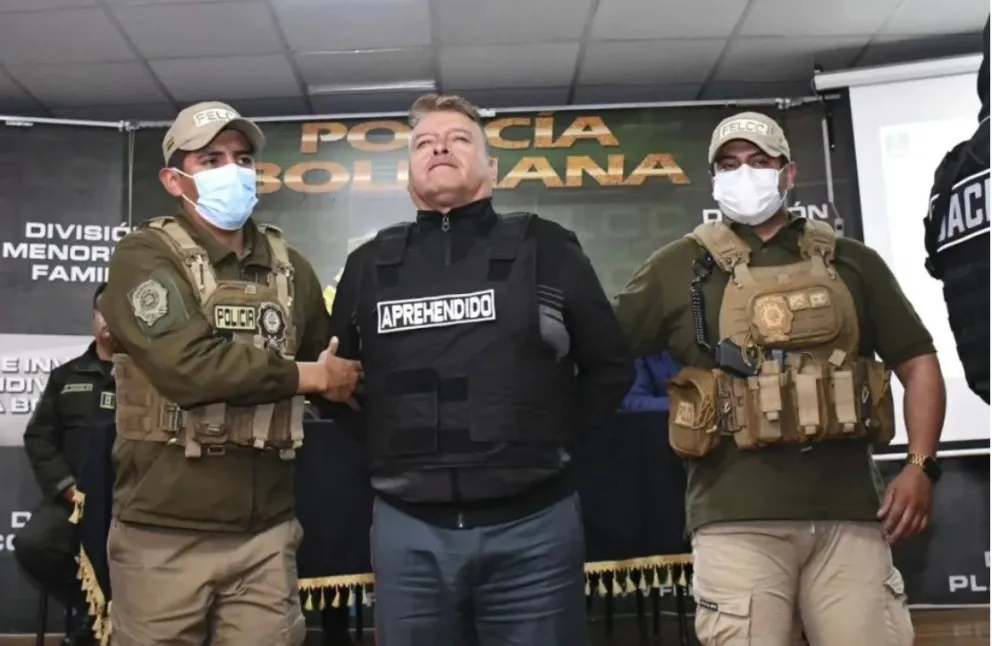 El general Juan José Zúñiga, principal gestor de la revuelta militar que se registró el 26 de junio. Foto: ABI