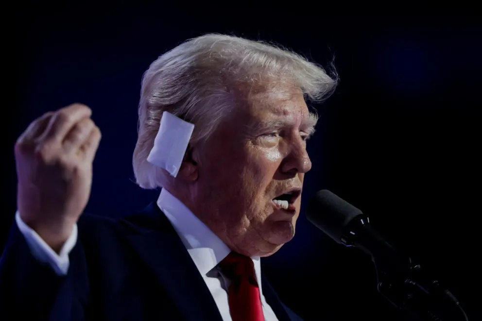 El expresidente de Estados Unidos y candidato presidencial republicano, Donald Trump. Foto: EFE