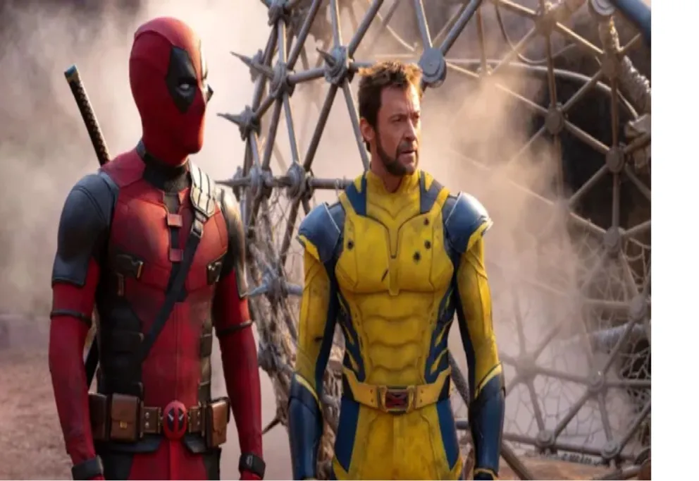 Deadpool y Wolverine en una escena de la película.  FOTO: Heroic Hollywood