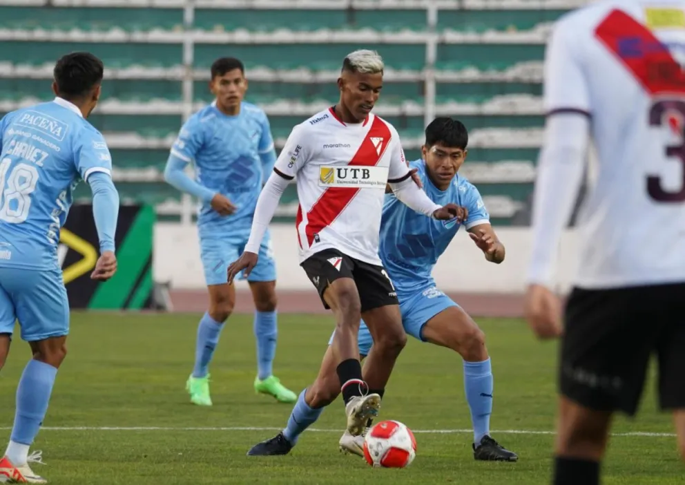 Incidencia del partido entre Bolívar y Always. Foto: APG.