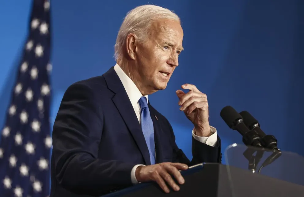 Fotografía de archivo del presidente de EE.UU., Joe Biden. Foto: EFE