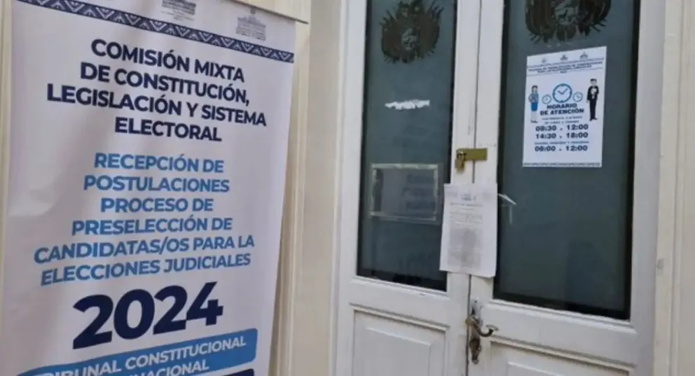 Las elecciones judiciales se realizarán el 1 de diciembre. Foto: Cámara de Senadores.