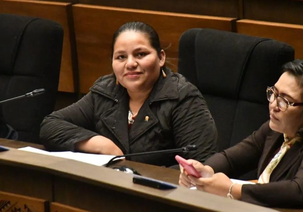 La diputada del ala "arcista", Deisy Choque. Foto: Facebook de la legisladora