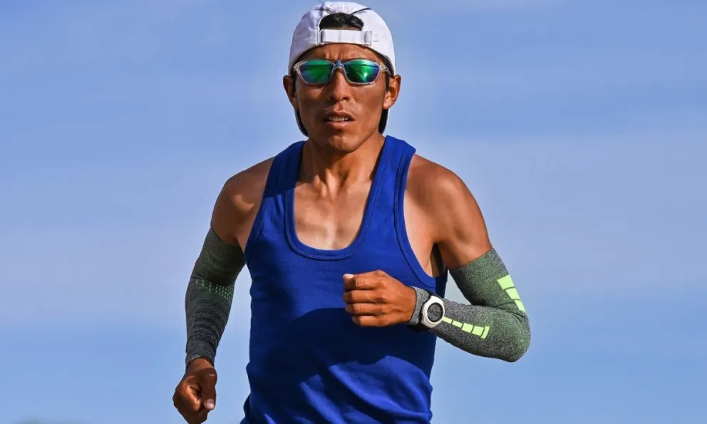 Héctor Garibay, el mejor deportista boliviano de la actualidad. Foto Mauricio Avila