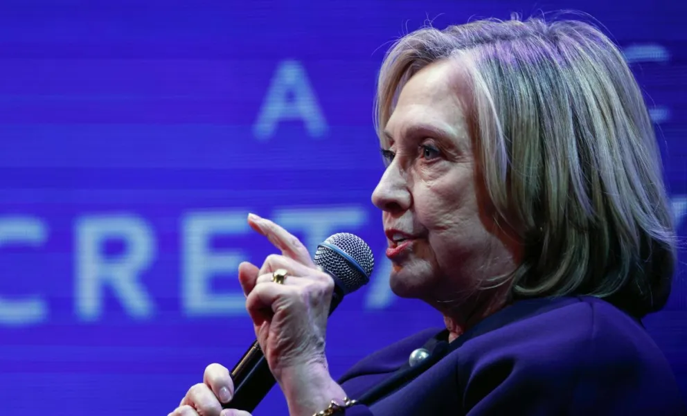 La exsecretaria de Estado de EEUU y excandidata presidencial Hillary Clinton. Foto: EFE