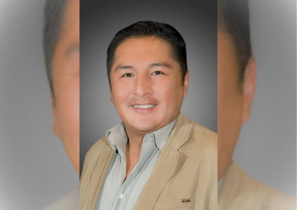 El senador Gilmar Huarachi de Oruro. Foto: Senado