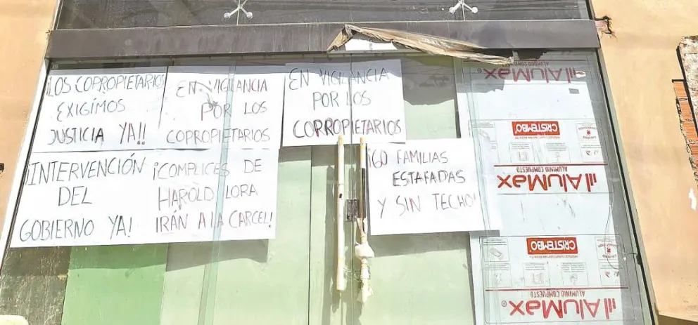 Uno de los edificios de las Loritas, en la zona Sur, donde se denunció estafa. Foto: Visión 360