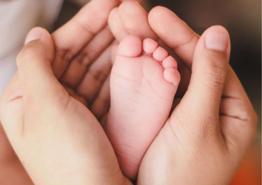 Una imagen referencial de un bebé.